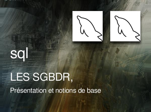 LES SGBDR, présentation et notions de base